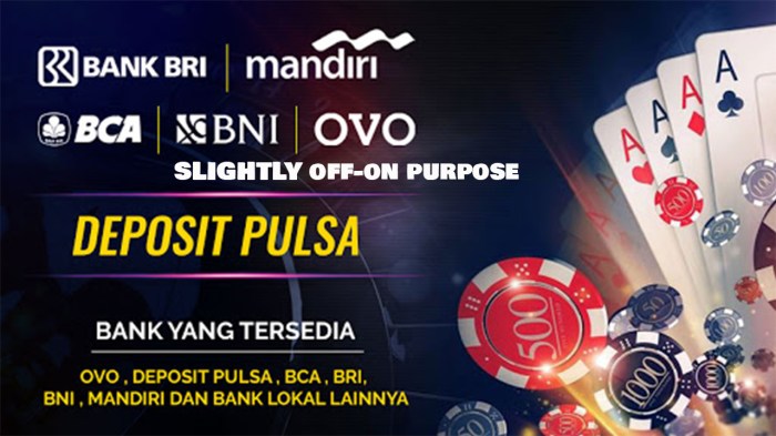 Slot Yang Bisa Deposit Pulsa Indosat